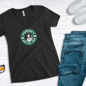 New! Black Jasmine's Royal Tea women's shirt S-3XL